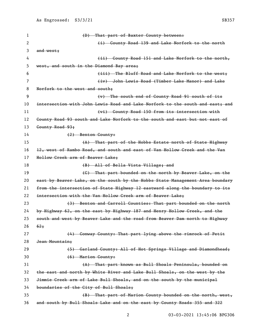 Act 433 of 2021 Gun Owners of Arkansas
